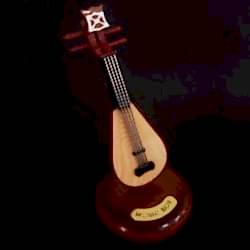 Toptan Saz Tasarımlı Dekoratif Müzik Kutusu